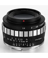 TTArtisan 23mm f/1.4 Lens for Nikon Z, Black/Silver