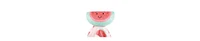 Hudson Baby Infant Girls Animal Face Security Blanket 3-Pack, Fruits, One Size