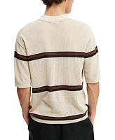 Cotton On Men's Knitted Polo Shirt