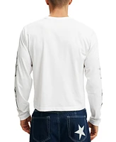 Cotton On Men's Cropped Long Sleeve T-Shirt