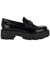 Guess Women's Yanika G Hardware Lug Sole Loafers