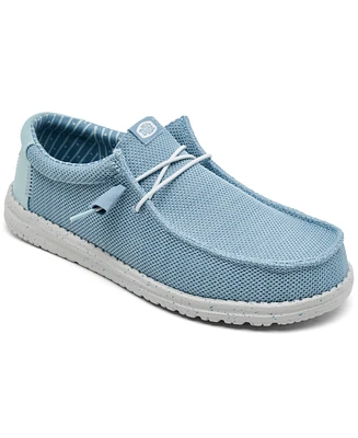 Hey Dude Men's Wally Stretch Slip-On Casual Moccasin Sneakers from Finish Line