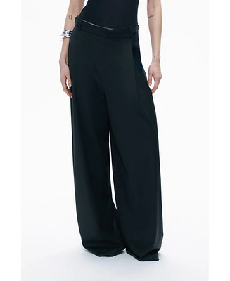 Nocturne Women's Pants with Waist Details