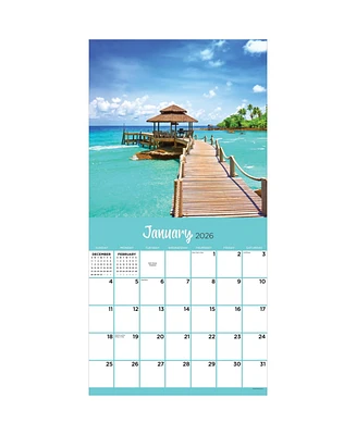 2026 Tropical Escapes Wall Calendar