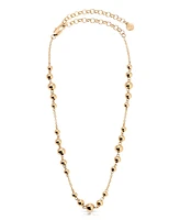 Ettika Single Chain Bubble Necklace