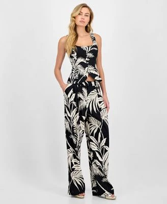 Guess Womens Jemma Sleeveless Top Jemma Wide Leg Pants