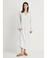 Mango Women's Oversized Pajama Caftan