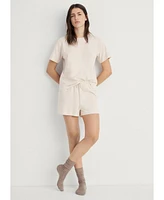 Mango Women's 2-Piece Short Cotton Pajama Set