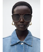 Mango Women's Oversize Denim Pockets Jacket