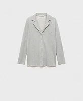Mango Women's Double-Sided Cotton Shirt