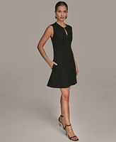 Donna Karan New York Women's Sleeveless A-Line Dress