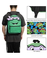 Teenage Mutant Ninja Turtles Interchangeable Characters 16.5" Reversible Backpack
