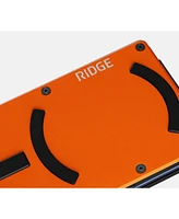 The Ridge Men's Ridge Wallet For Magsafe - Basecamp Orange - Cash Strap