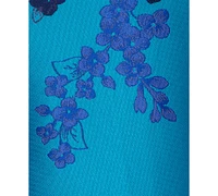Adrianna Papell Women's Jacquard Fit & Flare Dress