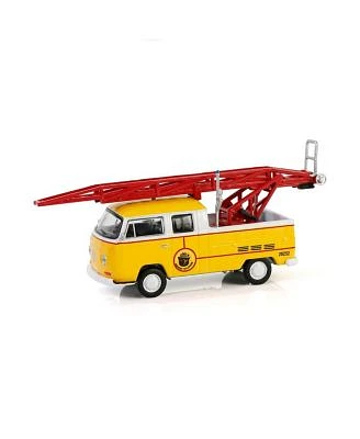 1/64 1968 Vw Type 2 Double Cab Pickup Ladder Truck Smokey Bear Series 4 38070-b