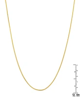 Steeltime Women's 14K Gold Plated Snake Chain Necklace