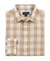 Scott Barber Men's Riviera Poplin Buffalo Plaid