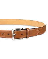 Club Room Men's Feather Edge Contrast Casual Belt