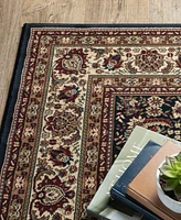Oriental Weavers Ariana 113B Sarouk Navy Area Rug 4' x 6'