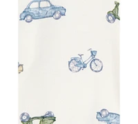 PurelySoft by Carter's Baby Zip-Up 1-Piece Sleep & Play Pajamas