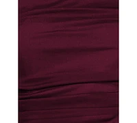 Emerald Sundae Juniors' Strapless Asymmetrical-Hem Dress