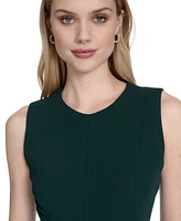Calvin Klein Women's Sleeveless Midi A-Line Dress
