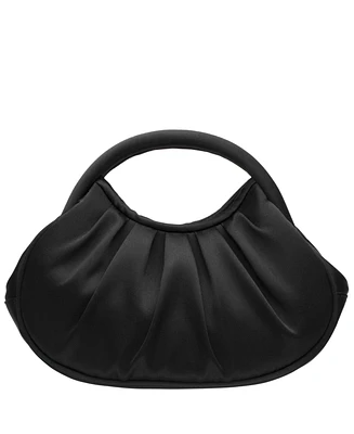 Nina Mini Moon with Cut Out Handle Satchel Bag