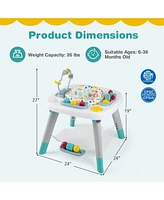 Slickblue Toddler 6-in-1 Activity Center Jumper Table