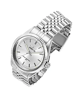 Invicta Men's 29373 Specialty Quartz 3 Hand Silver Dial Watch