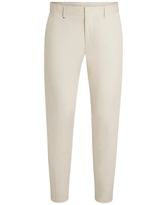 Boss by Hugo Men's Comfort-Stretch Cotton Formal Pants