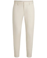Boss by Hugo Men's Comfort-Stretch Cotton Formal Pants