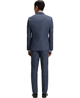 Boss by Hugo Men's Patterned Stretch Slim-Fit Blazer