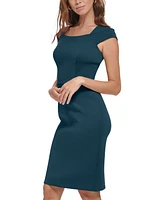 Calvin Klein Women's Short-Sleeve Sheath Dress