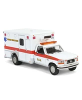 1/64 1995 F-350 Ambulance, Detroit First Dept. Ems, First Responders, 67068