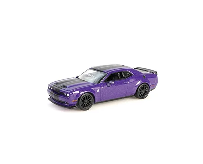1/64 2023 Dodge Challenger Srt Hellcat Jailbreak, Plum Showroom Floor