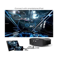 Artsea Projector, 2025 Dolby Native 1080P Video Projector, Outdoor Movie Projector, Compatible with Fire Tv Stick, PS4, Hdmi, Vga, Av and Usb