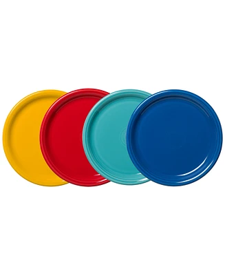 Fiesta Vibrant Bistro Coupe Dinner Plates, Set of 4