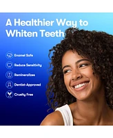 MySmile Teeth Whitening Strips, Hydroxyapatite-Infuse Strips, Non-Sensitive Teeth Whitening with Natural Ingredients, Enamel-Safe