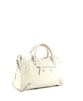 Pre-Owned Balenciaga Small City Classic Studs Bag Leather