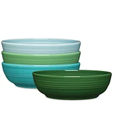 Fiesta Aegean Coupe 6.75" Salad Bowls, Set of 4
