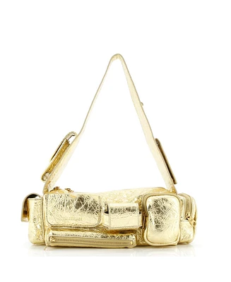 Pre-Owned Balenciaga Small Superbusy Multi-Pocket Sling Bag Leather