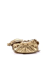 Pre-Owned Balenciaga Xs Le Cagole Giant Studs Shoulder Bag Leather
