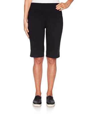 Ruby Rd. Petite Pull On Tech Bermuda Short