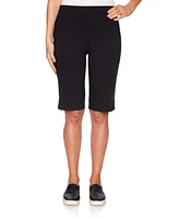 Ruby Rd. Petite Pull On Tech Bermuda Short