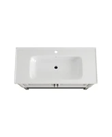 36" Vanity with Ceramic sink