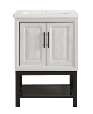24"Bathroom Vanity with Ceramic Undermount Sink