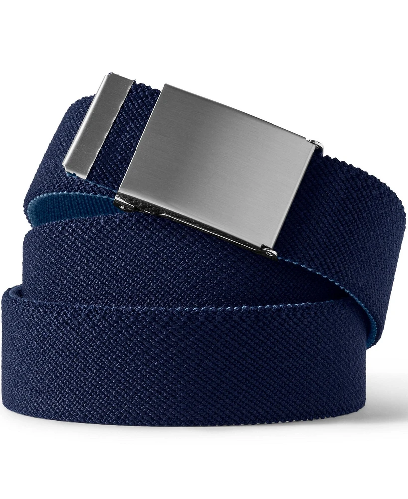 Lands' End Men's Reversible Flex Belt