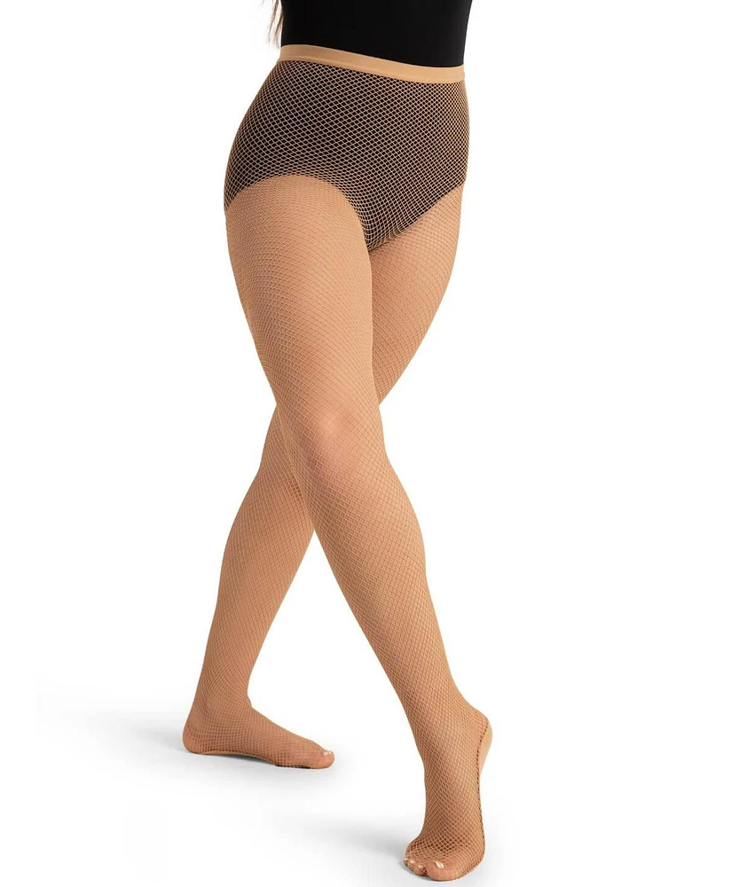 Capezio Women's Professional Rhinestone Fishnet Tight