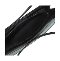 Women's The Aureola Shoulder Bag - Emerald Green:Onyx Black