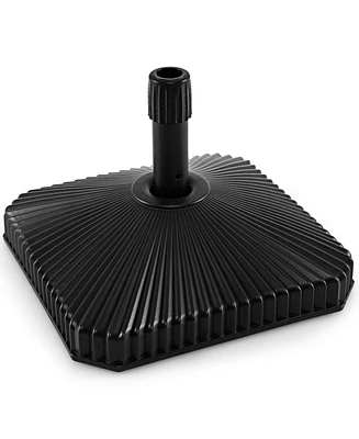 Fillable Umbrella Base with Shell Texture and 3 Coupler Sizes